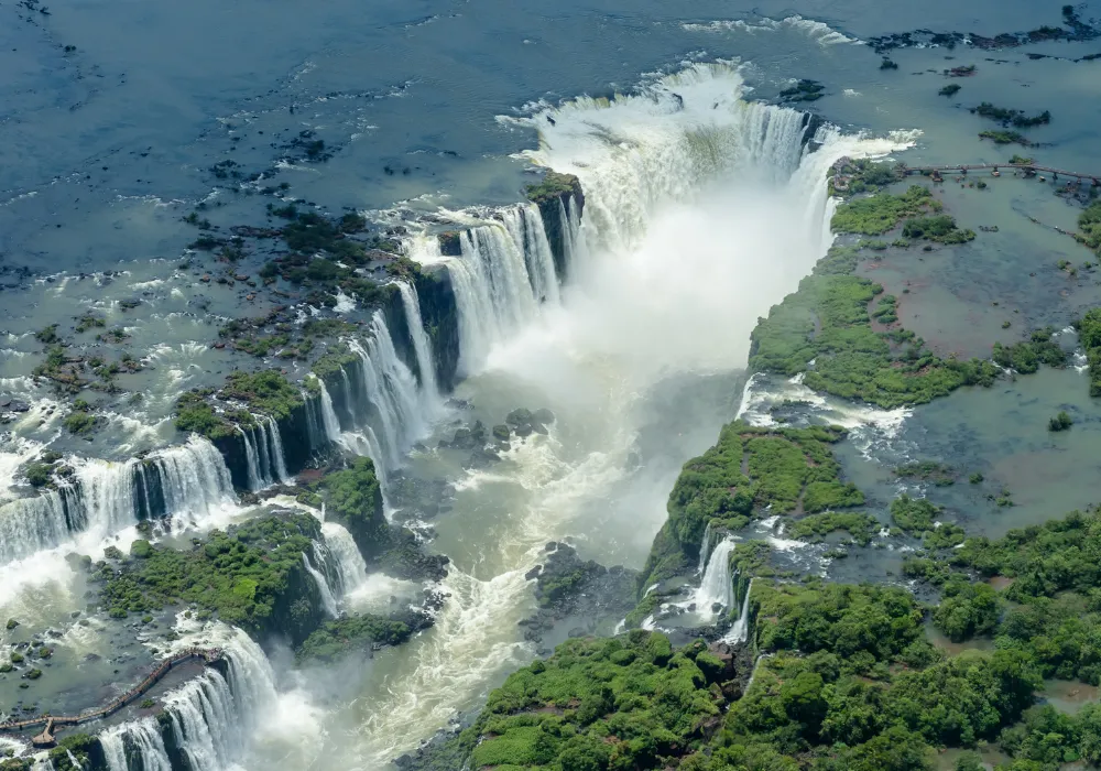Vista das Cataratas do Iguaçu
